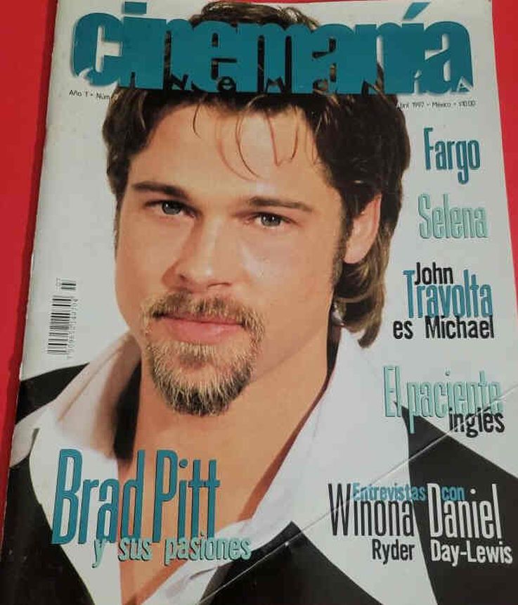 CINEMANIA (Mx) magazine side cover Issue 7 April 1997