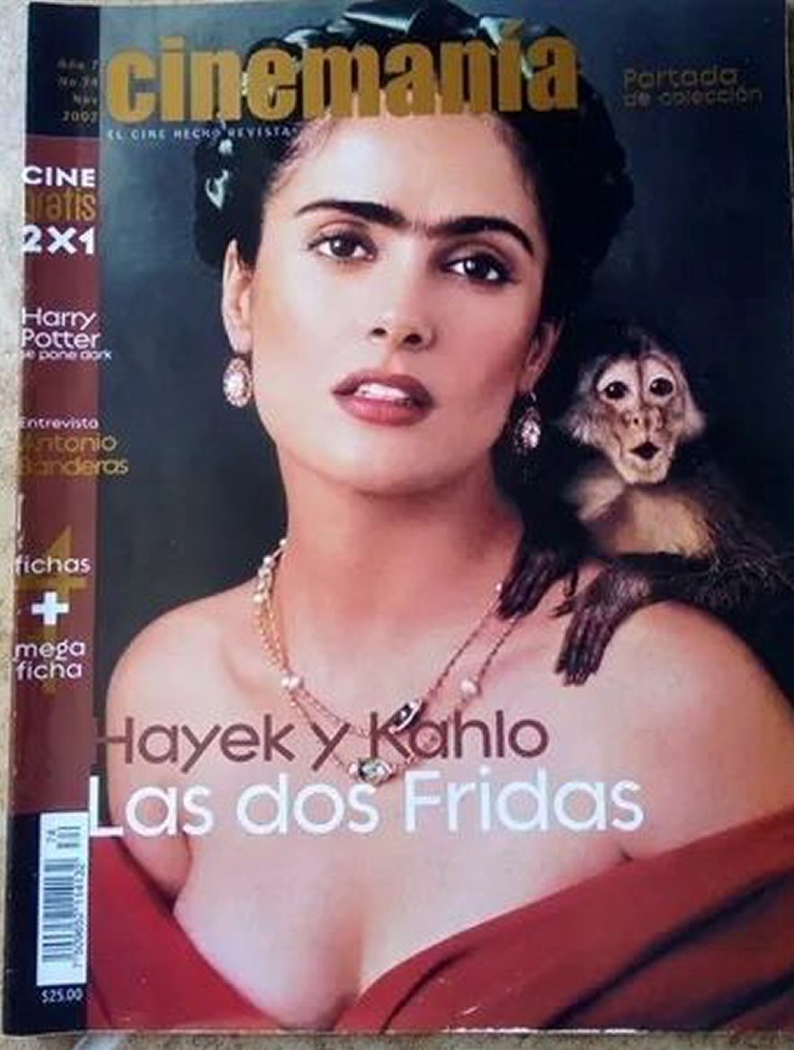 CINEMANIA (Mx) magazine side cover Issue 74 November 2002