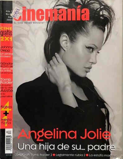 CINEMANIA (Mx) magazine side cover Issue 83 August 2003