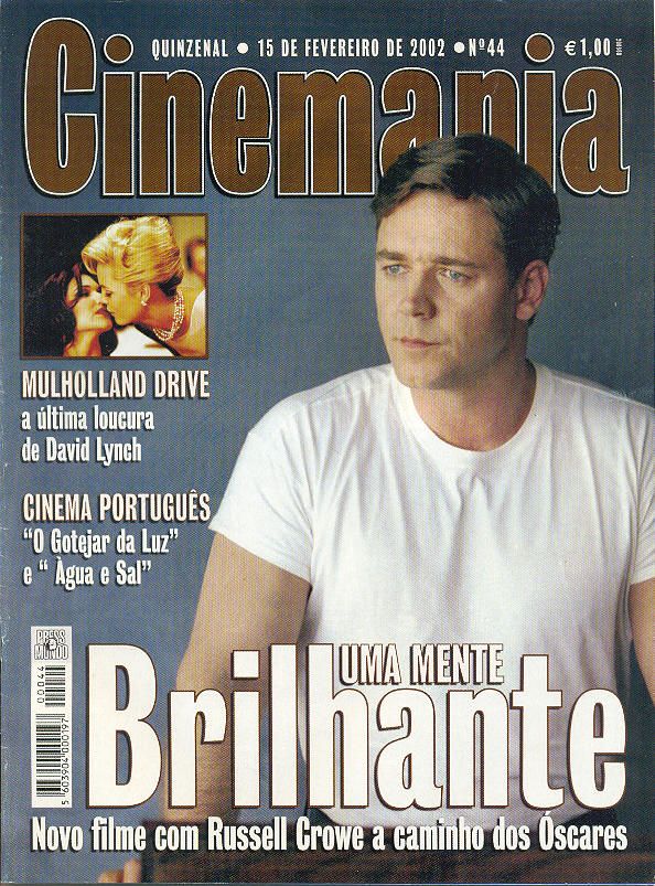 CINEMANIA (Pt) magazine side cover Issue 44 15 February 2002