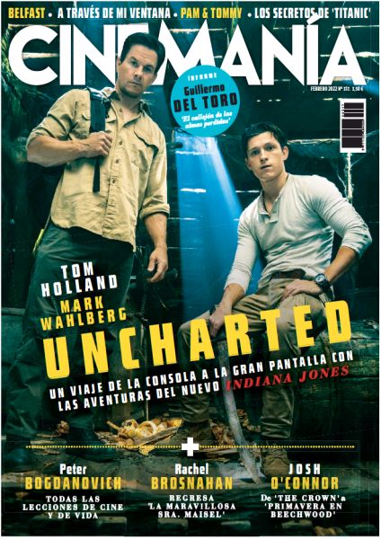 CINEMANIA magazine side cover Issue 317  February 2022