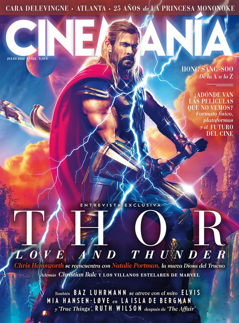 CINEMANIA magazine side cover Issue 322  July 2022