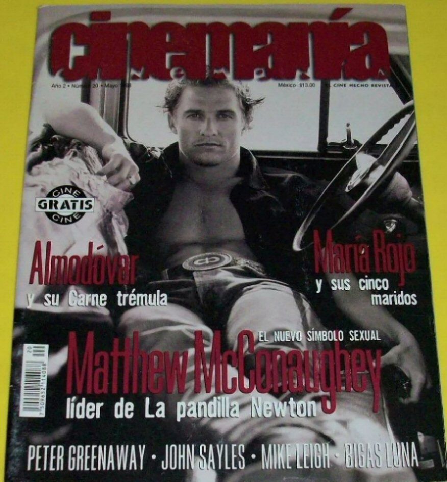 CINEMANIA (Mx) magazine side cover Issue 20  May 1998