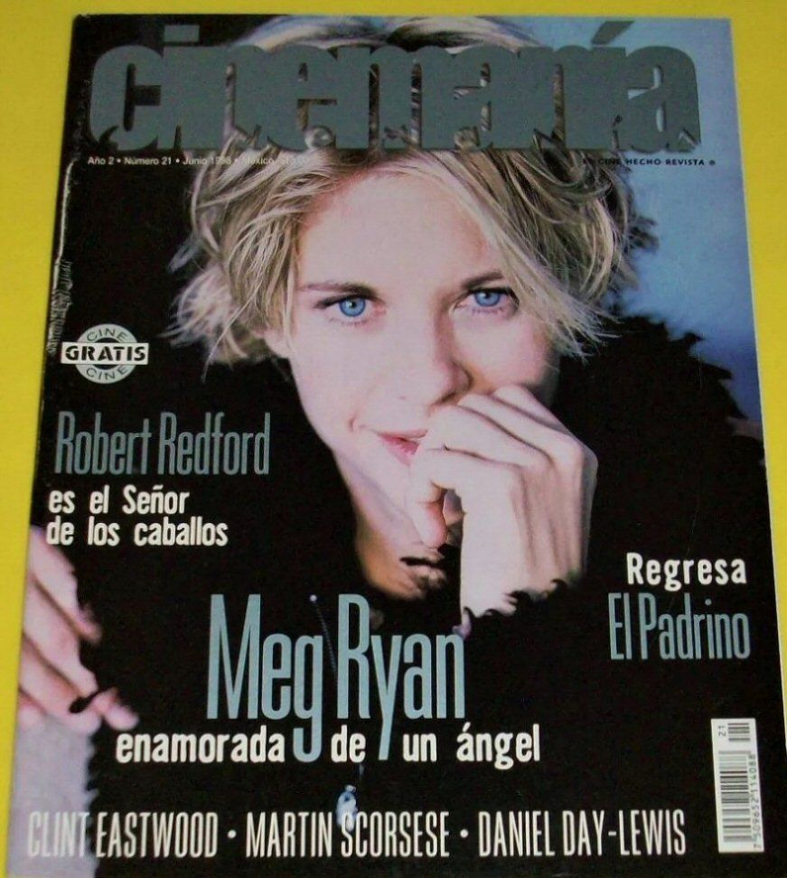 CINEMANIA (Mx) magazine side cover Issue 21  June 1998
