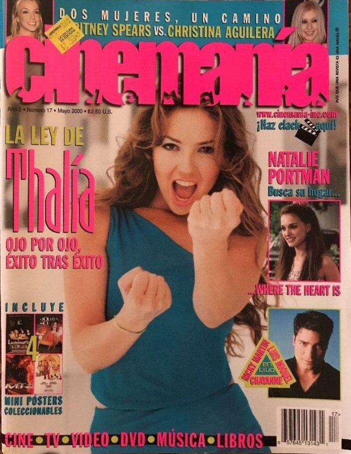 CINEMANIA USA magazine side cover  Vol 2 No  17  May 2000
