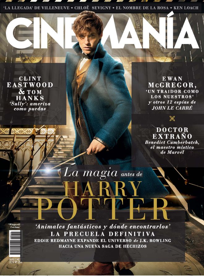 CINEMANIA magazine side cover Issue 254 November 2016