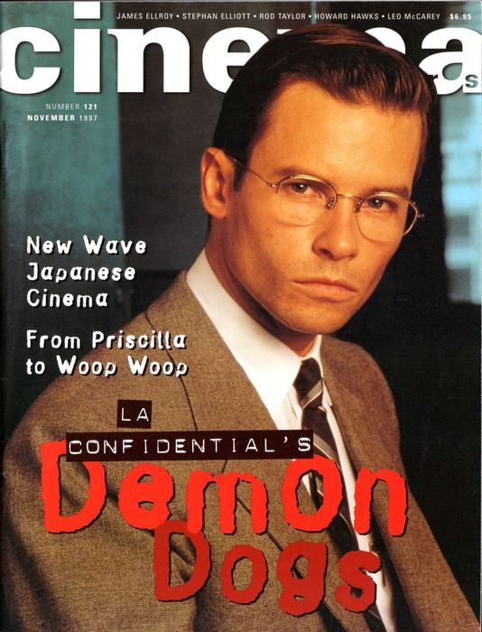 CINEMA PAPERS magazine side cover Issue 121 November 1997