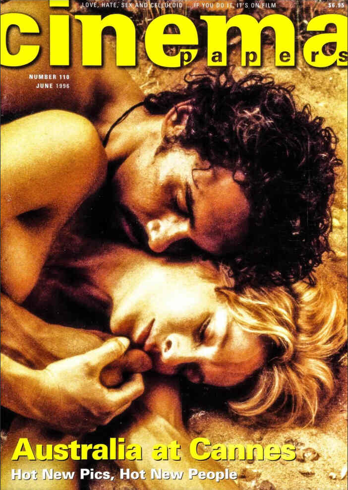 CINEMA PAPERS magazine side cover Issue 110 May/June 1996