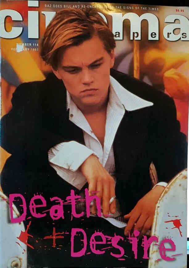CINEMA PAPERS magazine side cover Issue 114 January/February 1997