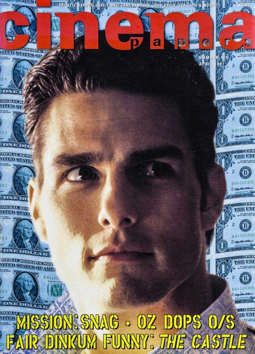 CINEMA PAPERS magazine side cover Issue 115 March/April 1997