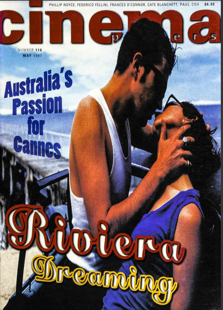 CINEMA PAPERS magazine side cover Issue 116 May 1997