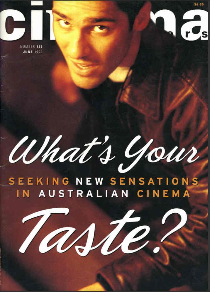 CINEMA PAPERS magazine side cover Issue 125 June/July 1998