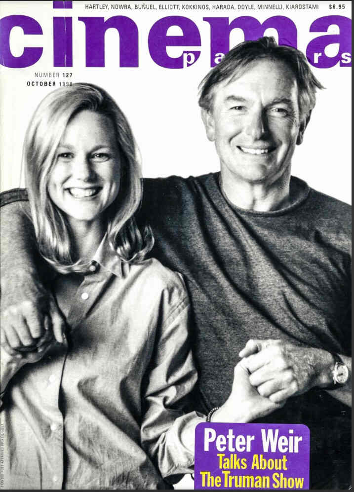 CINEMA PAPERS magazine side cover Issue 127 October/November 1998