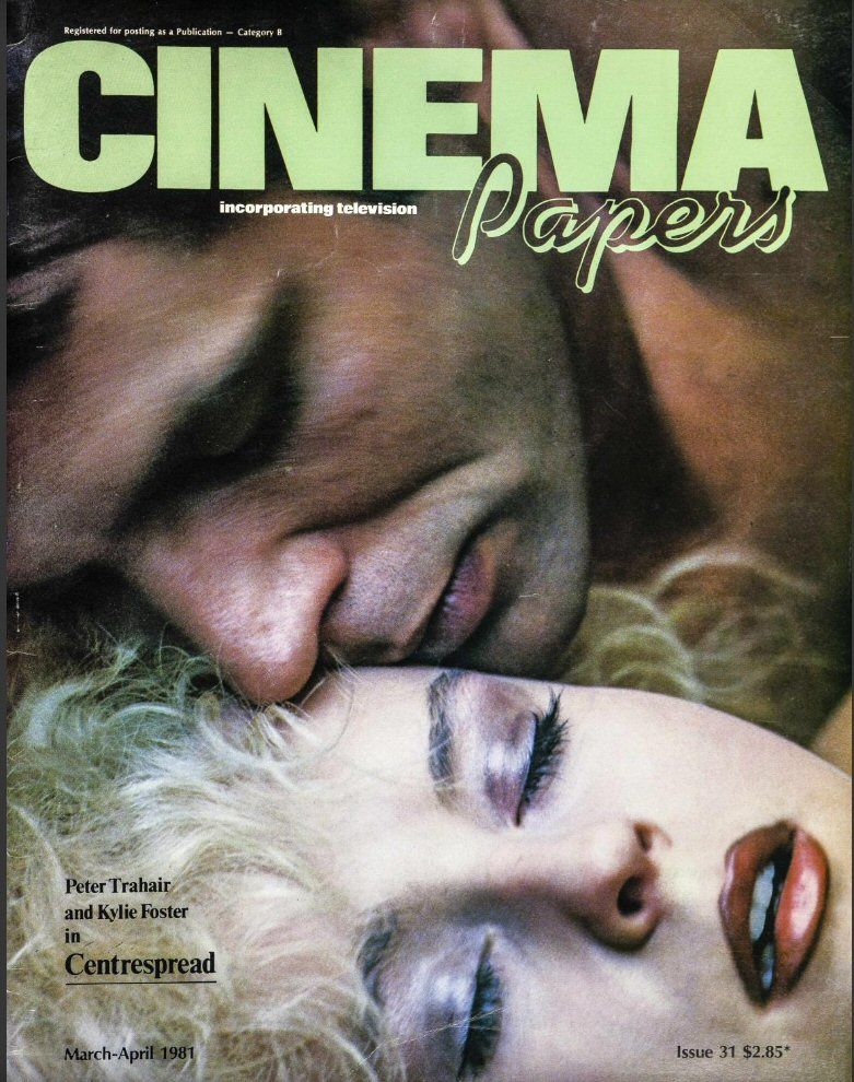 CINEMA PAPERS magazine side cover Issue 31 March/April 1981
