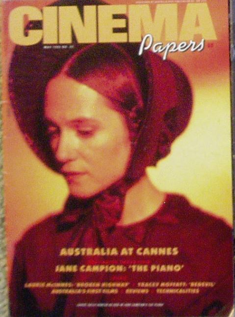 CINEMA PAPERS magazine side cover Issue 93 May/June 1993