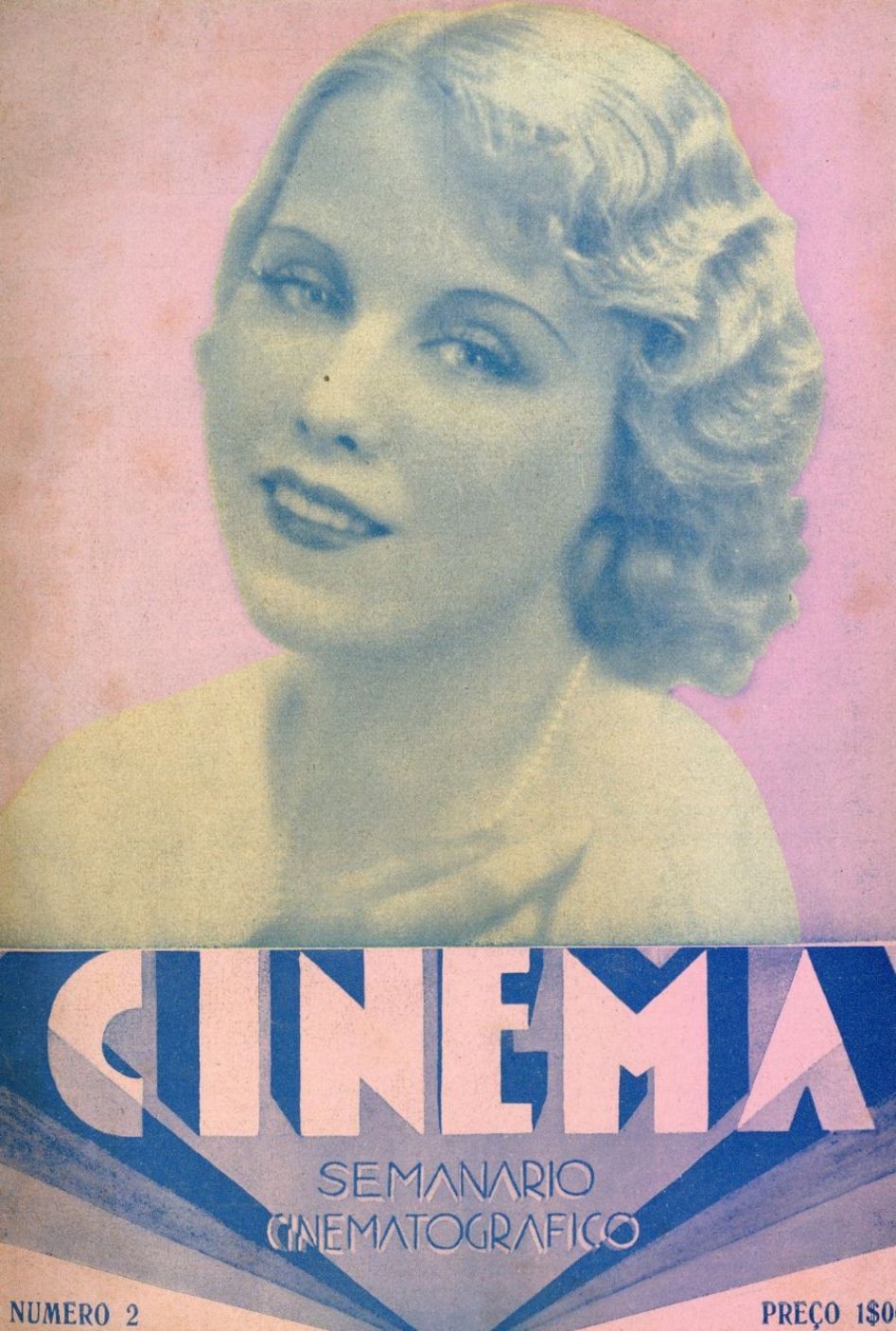 CINEMA (PT 1932) magazine side cover Issue 2 30 January 1932