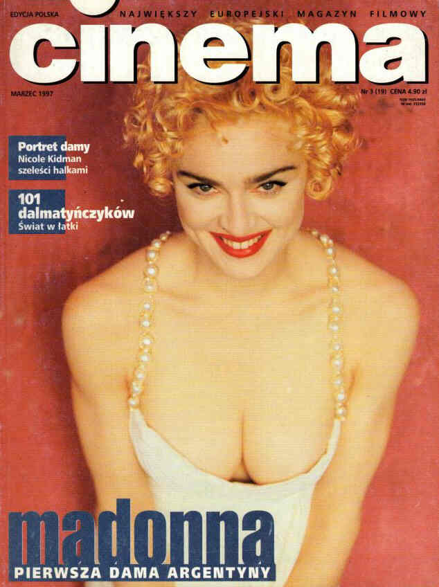 CINEMA (Po) magazine side cover March 1997