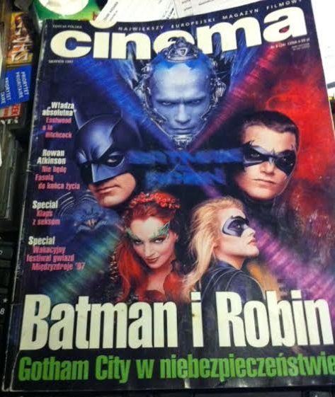 CINEMA (Po) magazine side cover August 1997
