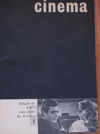 CINEMA (Portugal 1961) magazine side cover Issue 1  1961