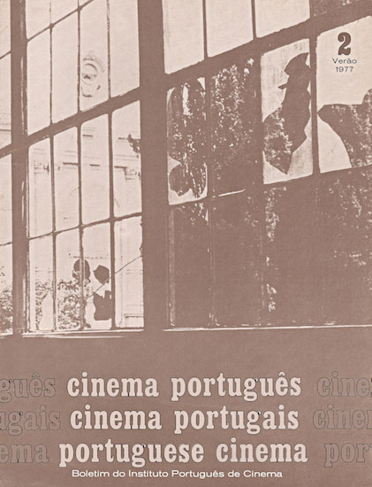 CINEMA PORTUGUES magazine side cover Issue 2 Summer 1977