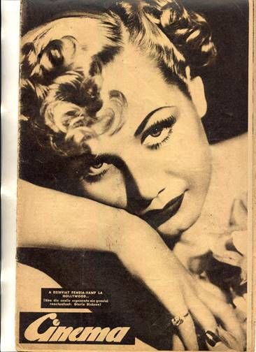 CINEMA (Romania) magazine side cover Issue 468  1940