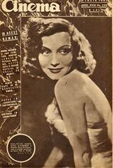 CINEMA (Romania) magazine side cover Issue 536  1941