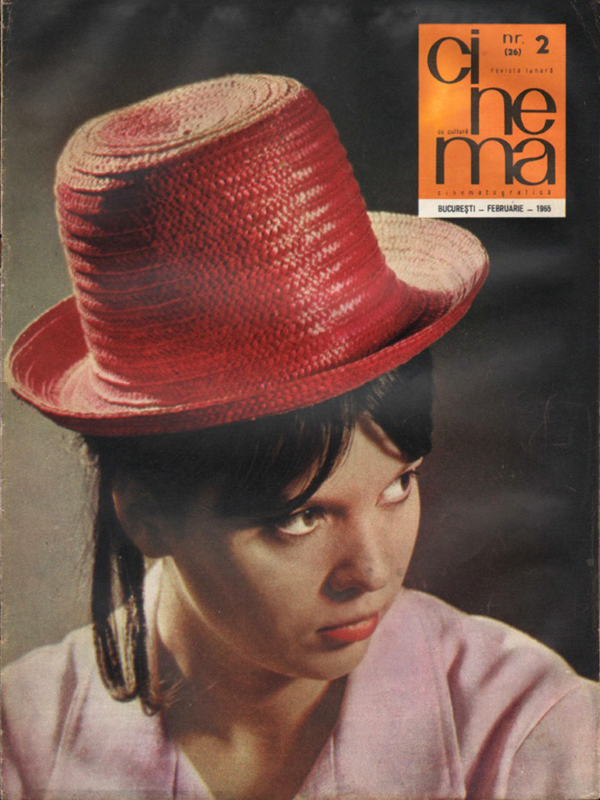 CINEMA (Romania) magazine side cover Issue 2 (26)  February 1965