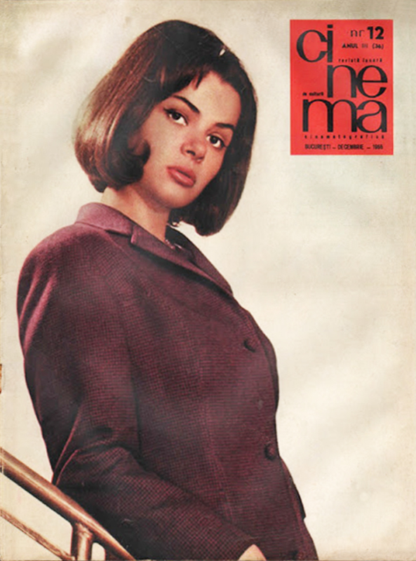 CINEMA (Romania) magazine side cover Issue 12 (36)  December 1965