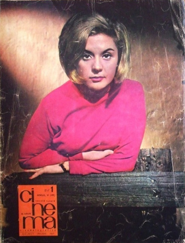 CINEMA (Romania) magazine side cover Issue 1 (49)  January 1967