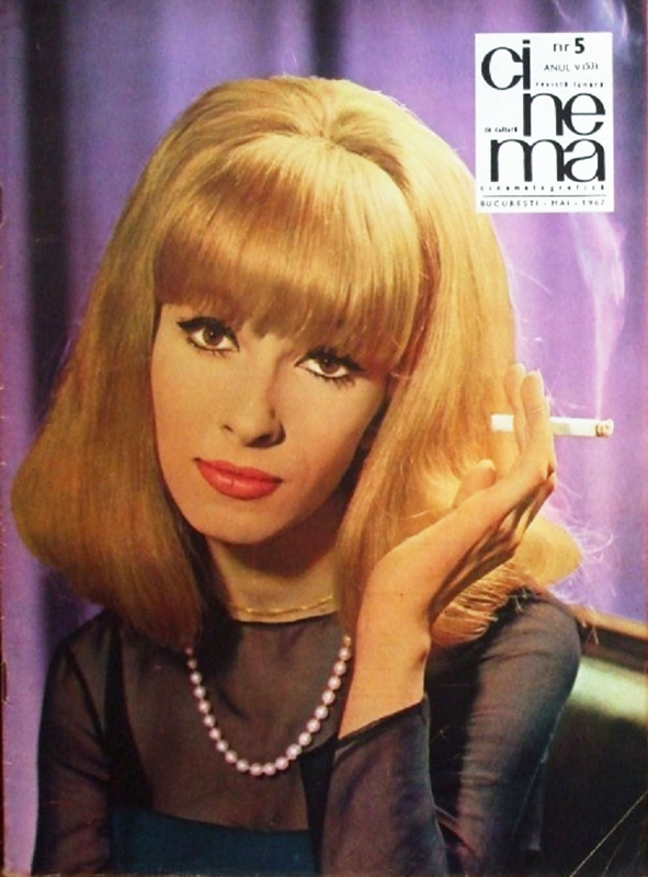 CINEMA (Romania) magazine side cover Issue 5 (53)  May 1967