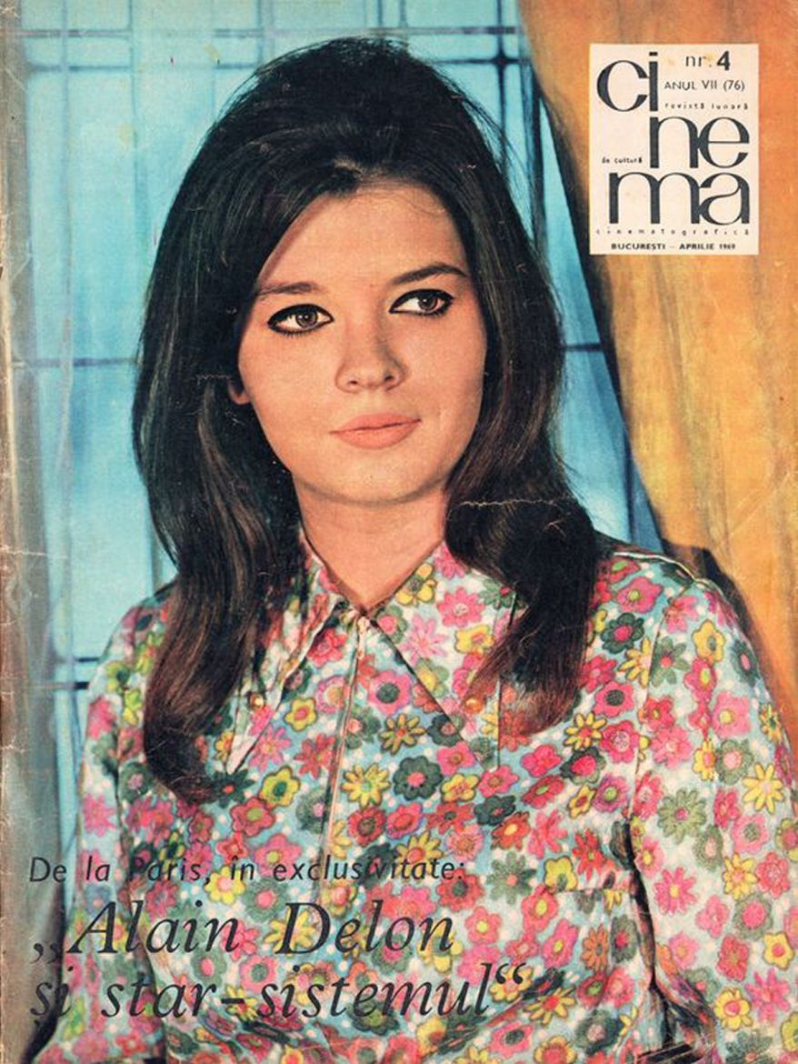 CINEMA (Romania) magazine side cover Issue 76  April 1969