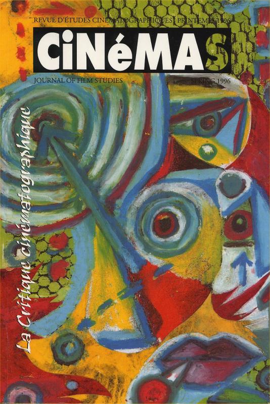 CINEMAS (Ca) magazine side cover Issue 13  Vol 6 # 2/3  March 1996