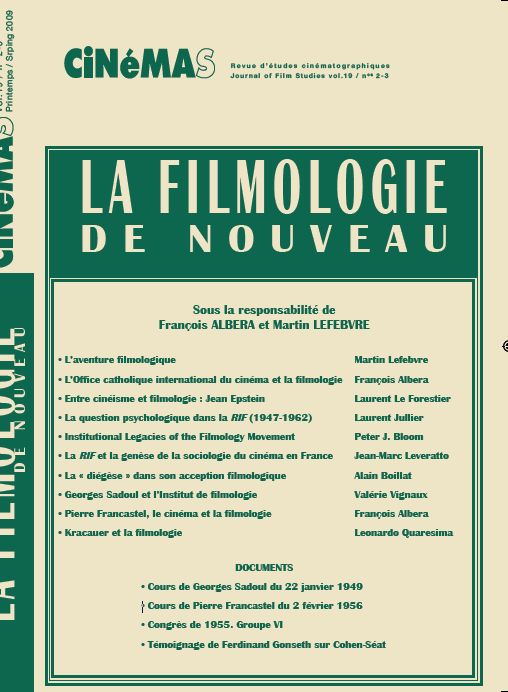 CINEMAS (Ca) magazine side cover Issue 40  Vol 19 # 2/3  March 2008
