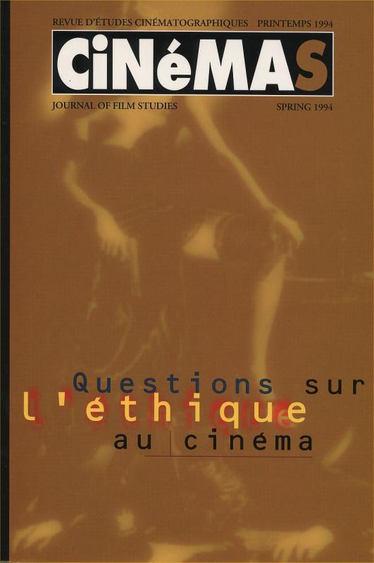 CINEMAS (Ca) magazine side cover Issue 9  Vol 4 # 3  March 1994