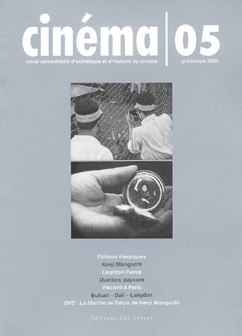 CINEMA (Scheer) magazine side cover Issue 5 Spring 2003