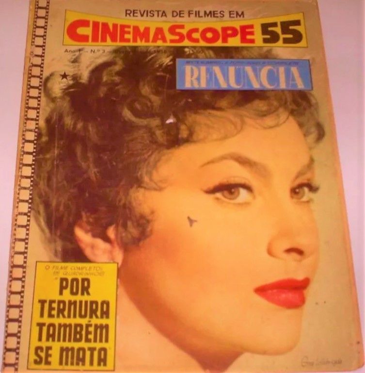 CINEMASCOPE 55 magazine side cover Issue 3  December 1958