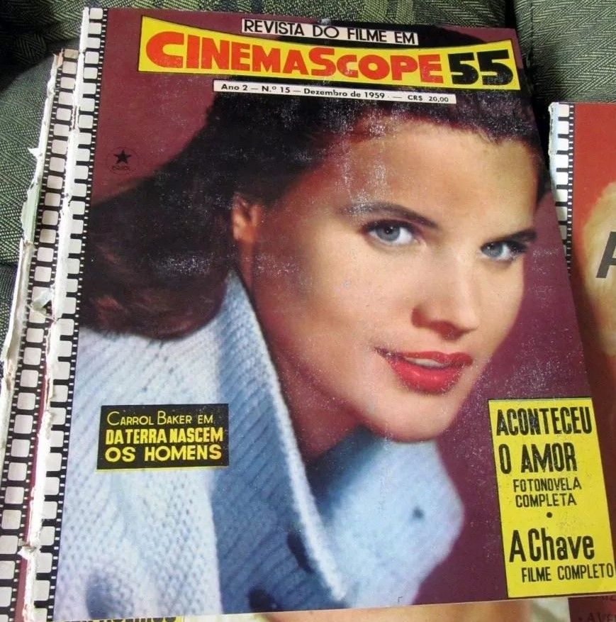 CINEMASCOPE 55 magazine side cover Issue 15  December 1959