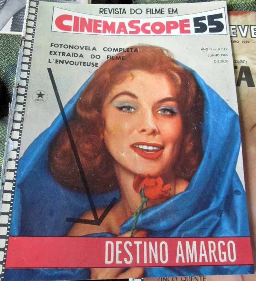 CINEMASCOPE 55 magazine side cover Issue 21  June 1960