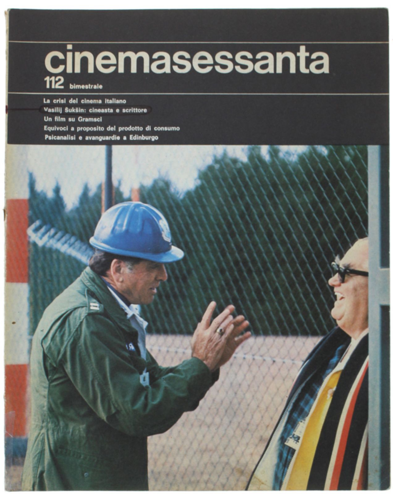 CINEMASESSANTA magazine side cover Issue 112  November/December 1976