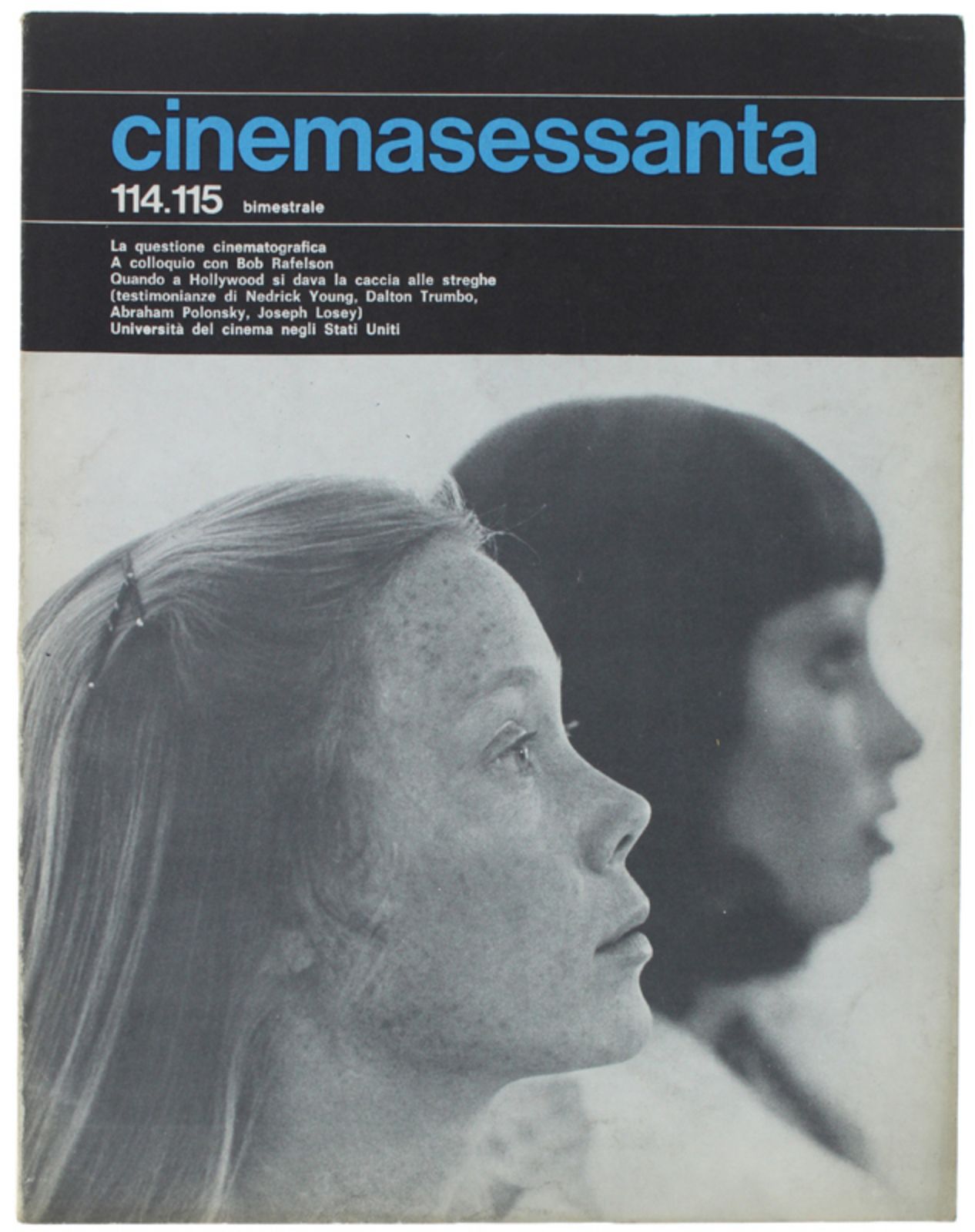 CINEMASESSANTA magazine side cover Issue 114-115  March/June 1977