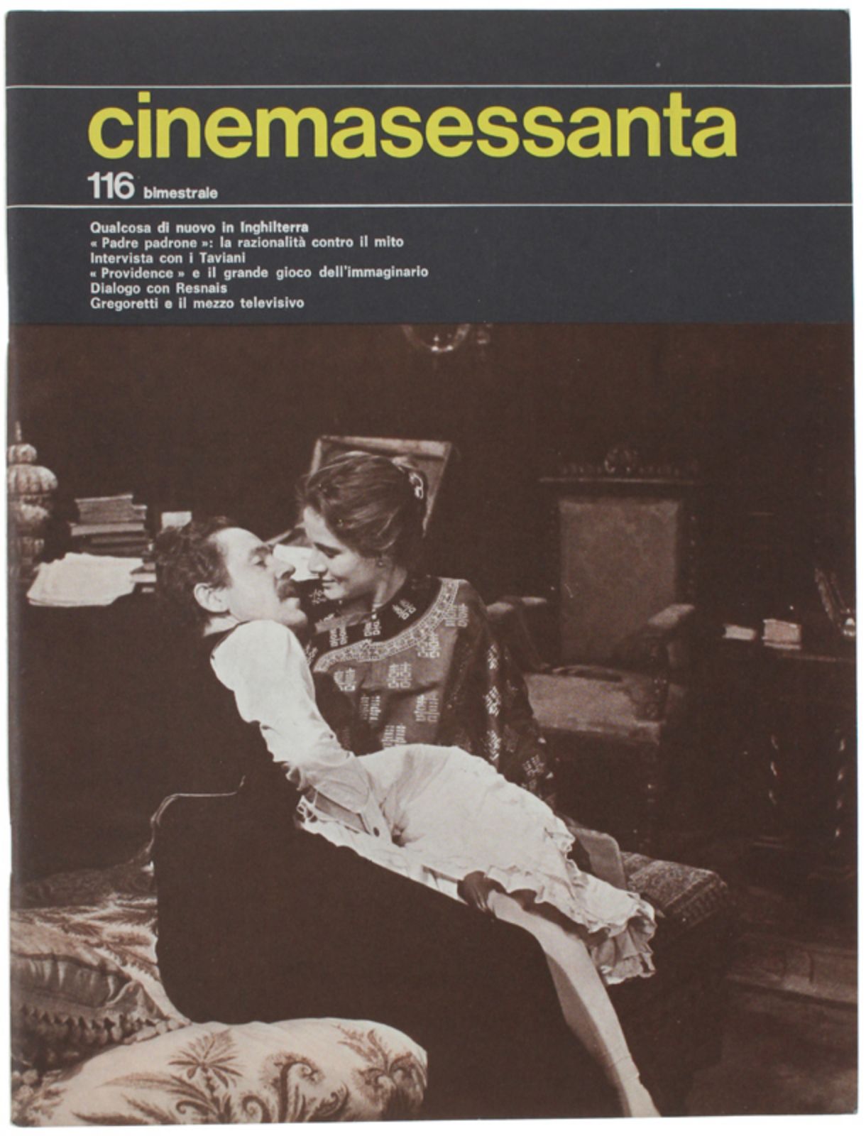 CINEMASESSANTA magazine side cover Issue 116  July/August 1977