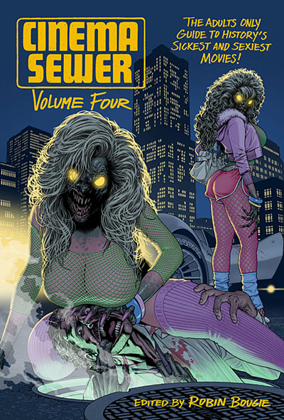 CINEMA SEWER magazine side cover  Book # 4  27 August 2013