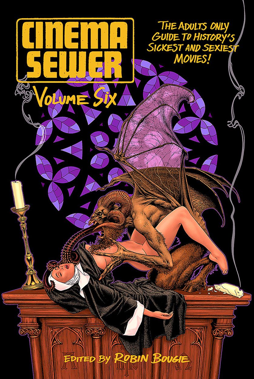 CINEMA SEWER magazine side cover  Book # 6   2017