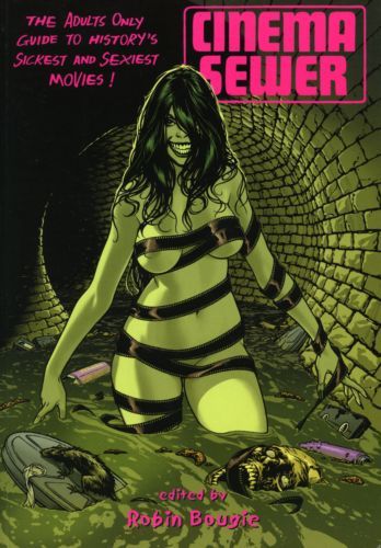 CINEMA SEWER magazine side cover  Book # 1  2007