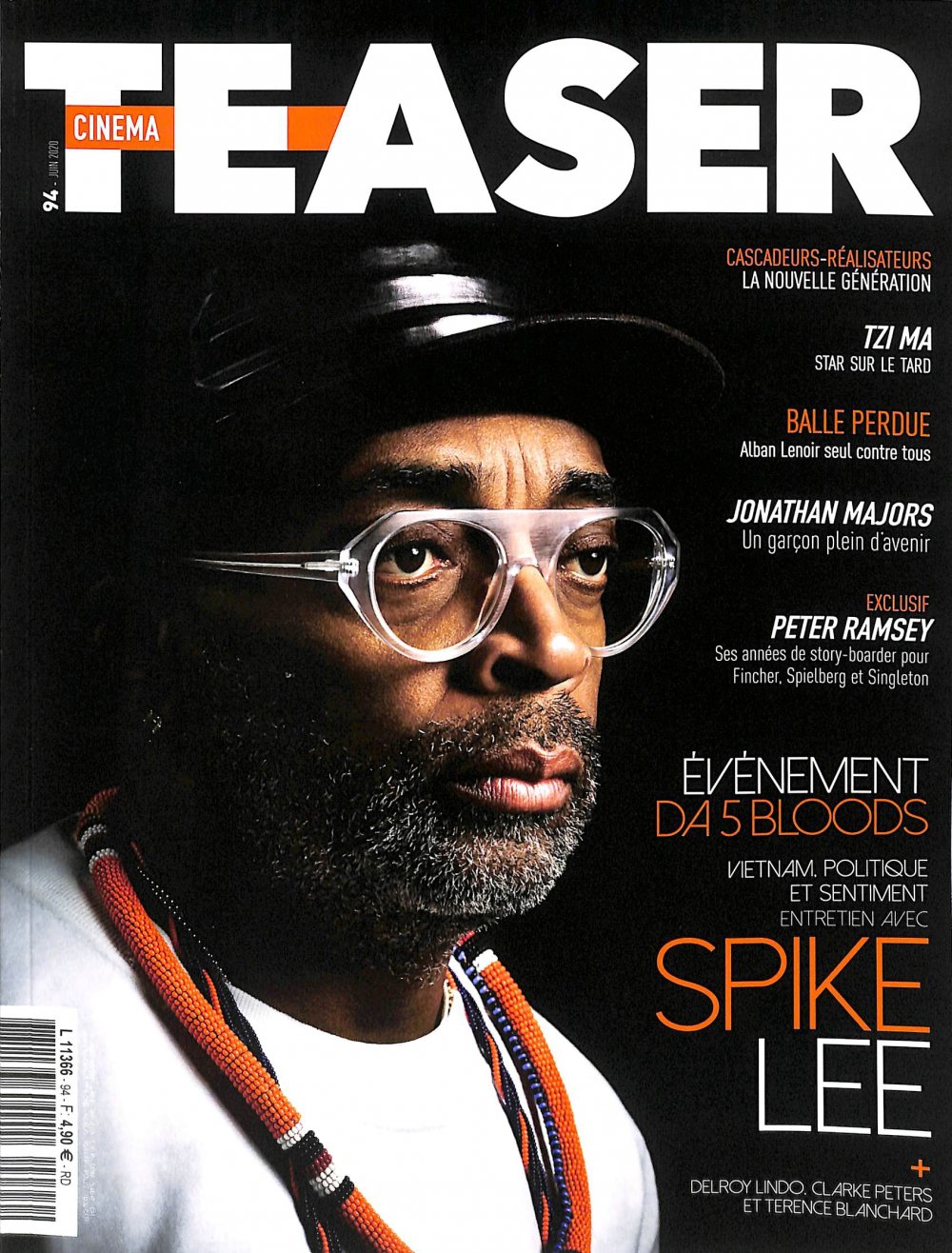 CINEMA TEASER magazine side cover Issue 94  June 2020