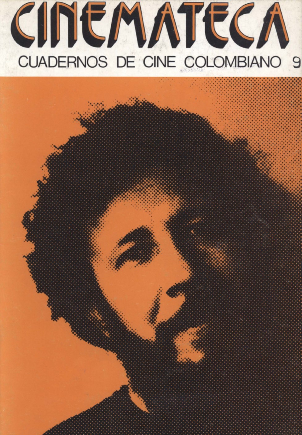 CINEMATECA magazine side cover Issue 9  February 1983