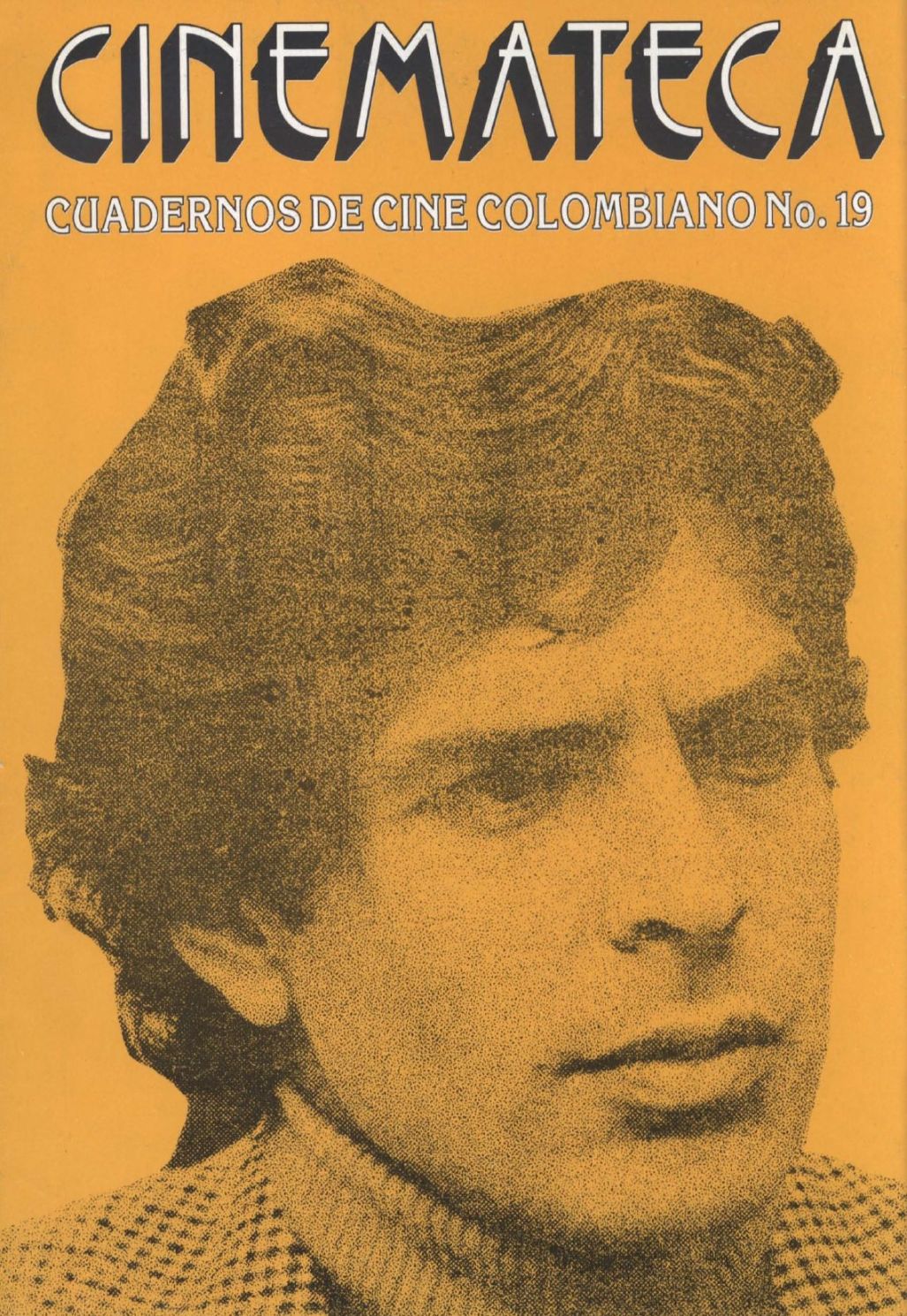 CINEMATECA magazine side cover Issue 19  July 1986