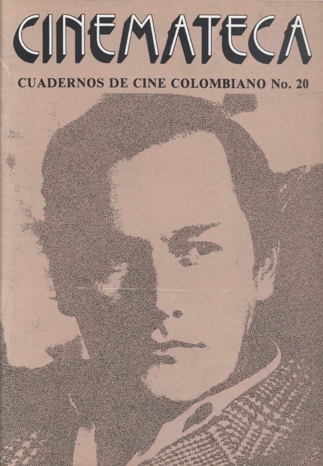 CINEMATECA magazine side cover Issue 20  January 1987