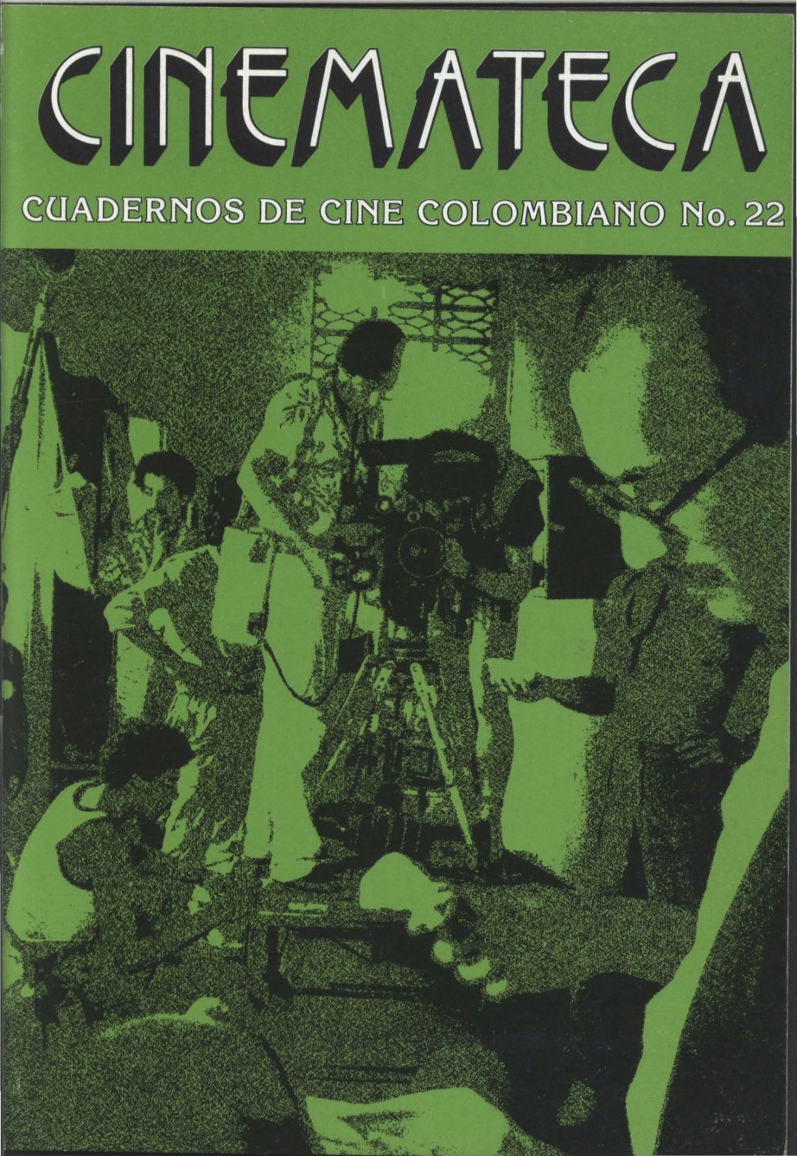 CINEMATECA magazine side cover Issue 22  March 1987