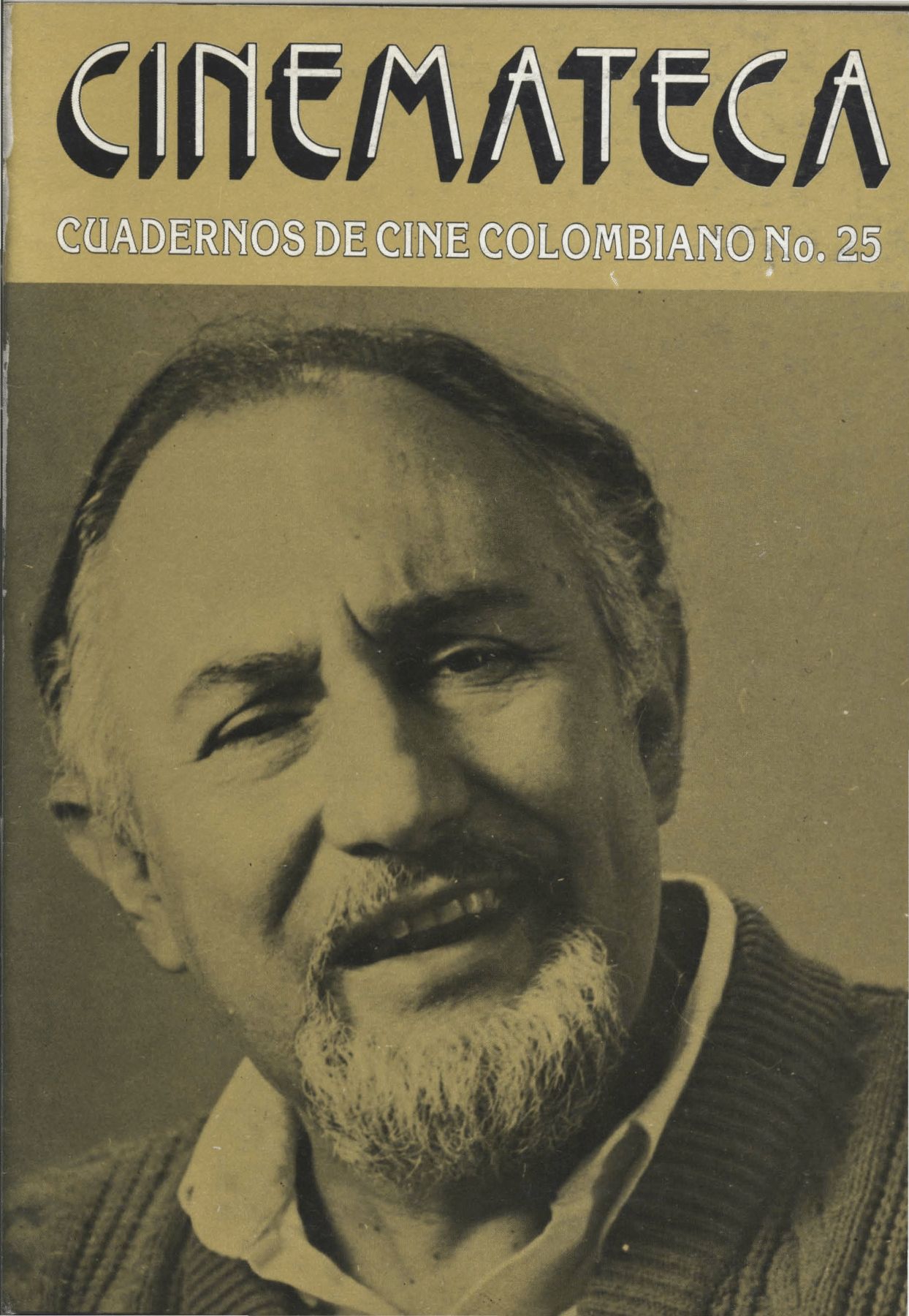 CINEMATECA magazine side cover Issue 25  March 1988